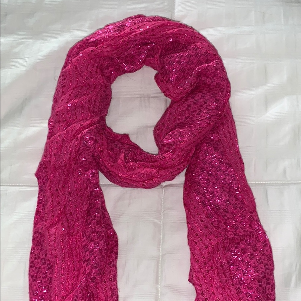 JUSTICE GIRLS SPARKLY SCARF